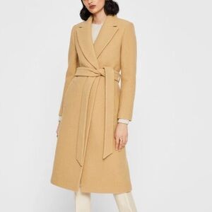 Slim Belted Coat